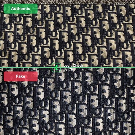 dior authenticity card real vs fake